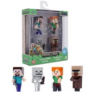 Minecraft Wave 4 MetalFigs 2 1/2-Inch Die-Cast Metal Mini-Figure 4-Pack