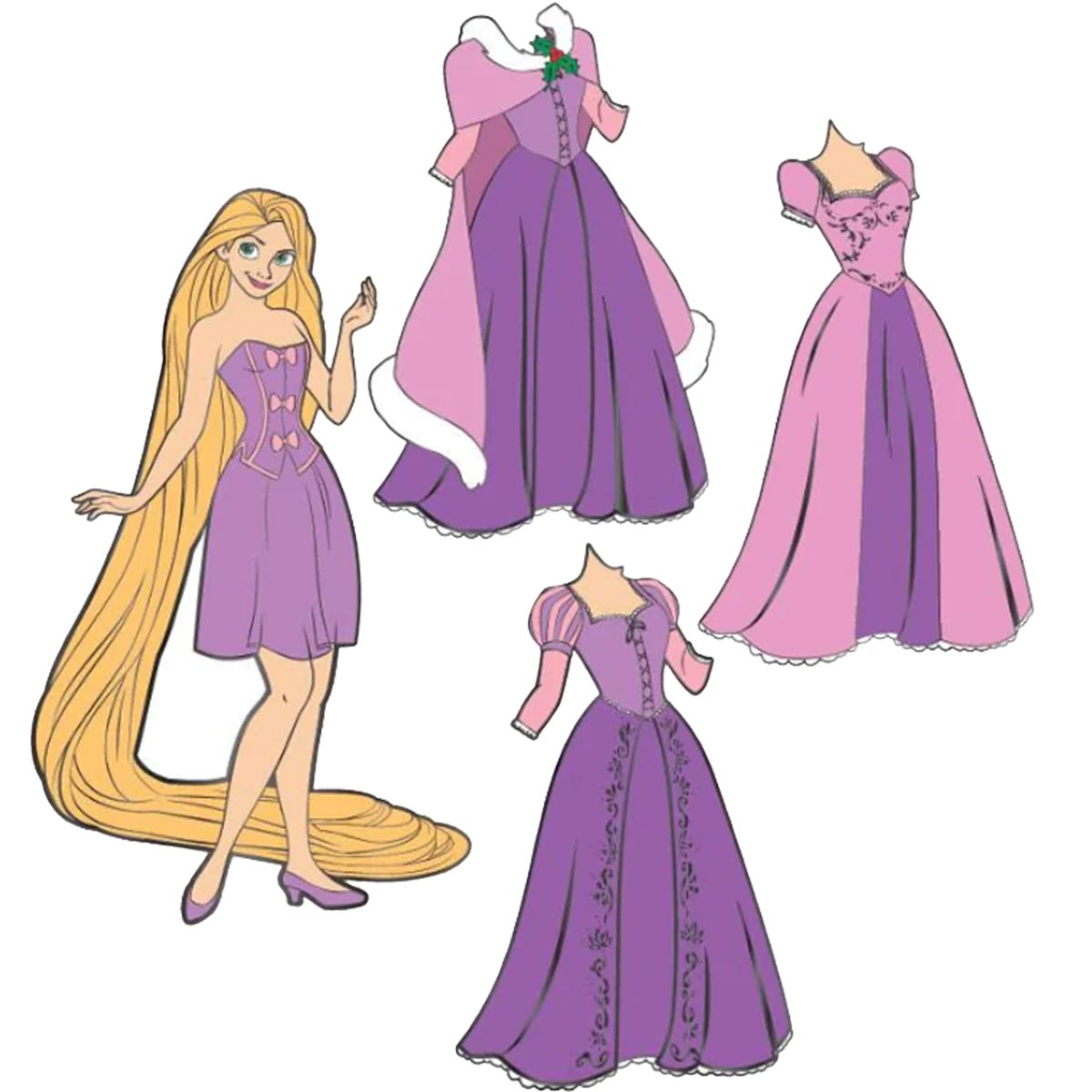 Loungefly Disney Mini Backpack, Tangled Rapunzel Disney Villains Mother  Gothel