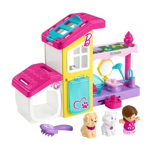 Barbie Little People Play and Care Pet Spa Playset