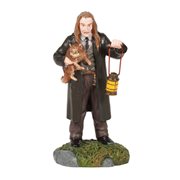 Harry Potter Village Filch and Mrs. Norris Statue