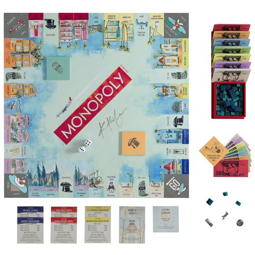 Monopoly California Dreaming Second Edition by Kathleen Keifer Game