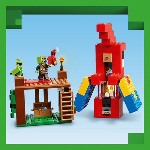 LEGO 21282 Minecraft The Parrot Houses