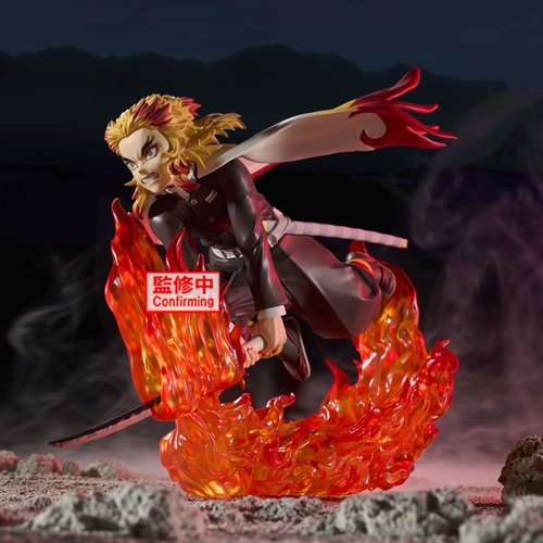 Demon Slayer: Kimetsu no Yaiba Kyojuro Rengoku Vibration Stars Plus Statue