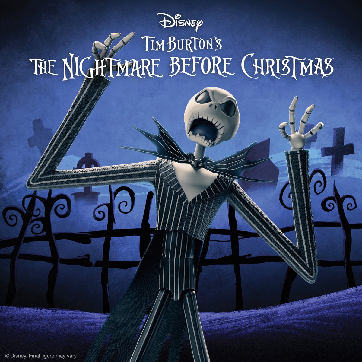 The Nightmare Before Christmas Ultimates Jack Skellington 7-Inch Action ...