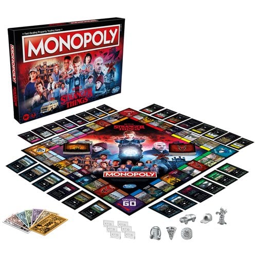 Stranger Things 4 Edition Monopoly Game - Entertainment Earth