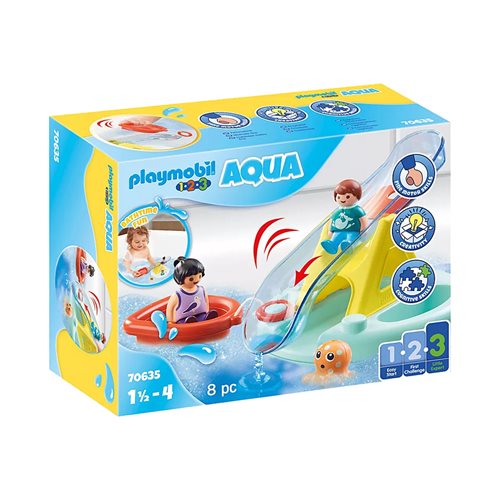 Playmobil 1.2.3 70635 Aqua Water Seesaw with Boat