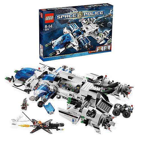 LEGO Space: Police Galactic Enforcer (5974) 673419111614