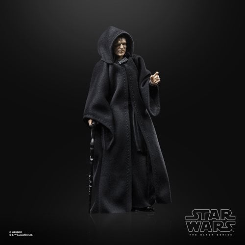 Star Wars The Black Series Return of the Jedi 40th Anniversary 6-Inch Emperor Palpatine Action Figur