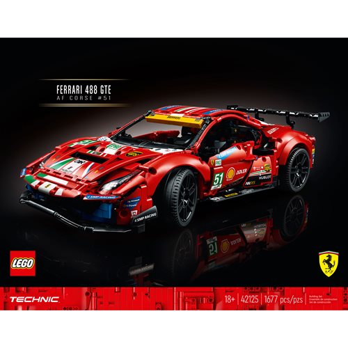 LEGO 42125 Technic Ferrari 488 GTE AF Corse #51