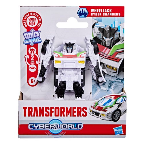 Transformers Cyberworld Wheeljack Cyber Changers 4-Inch Action Figure