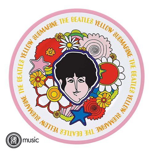 The Beatles Yellow Submarine Flowers 4-Pc. Plate Set