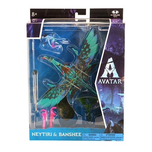 Avatar 1 Movie World of Pandora Large Deluxe Creature and Figure Set of 3