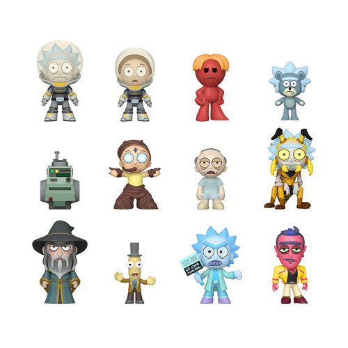 Rick and Morty Series 3 Mystery Minis Display Case