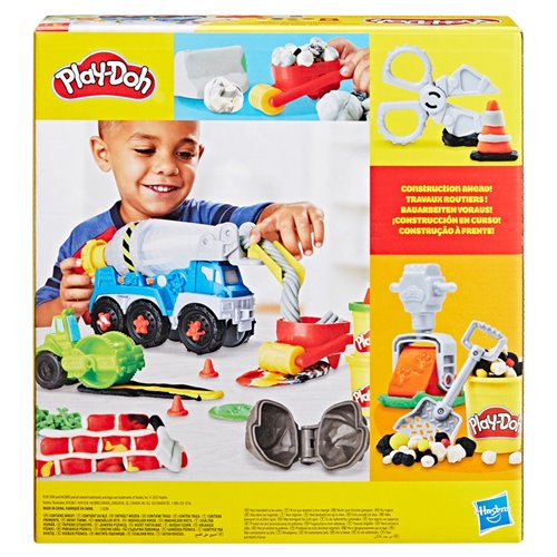 Play-Doh Road Work Fun Construction Truck Toy Set