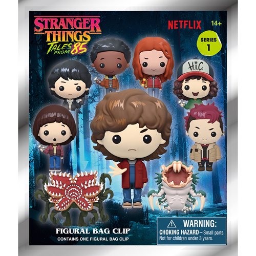 Stranger Things: Tales from '85 3D Foam Bag Clip Random 6-Pack