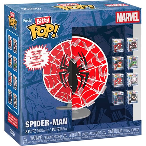Spider-Man Web Funko Bitty Pop! Display Bundle