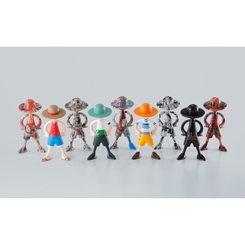 One Piece Luffy's Archive of Adventure Volume 1 Blind-Box Mini-Figure Case of 10