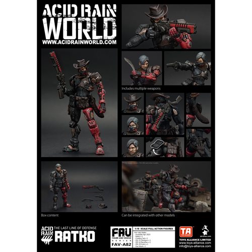 Acid Rain FAV-A82 Ratko Action Figure