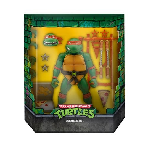 Teenage Mutant Ninja Turtles Ultimates Michelangelo 7-Inch Action Figure