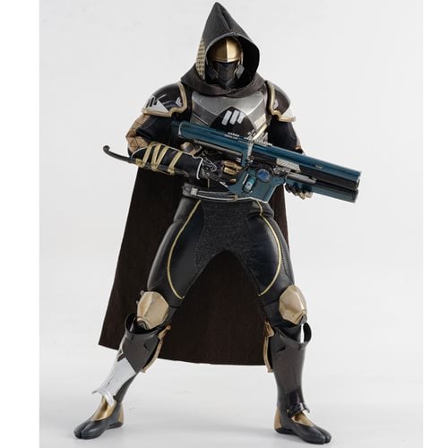 Destiny 2 Hunter Sovereign Golden Trace Shader 1:6 Scale Action Figure