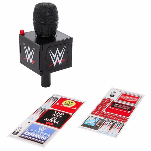 WWE Knuckle Crunchers Final Boss Microphone Playset