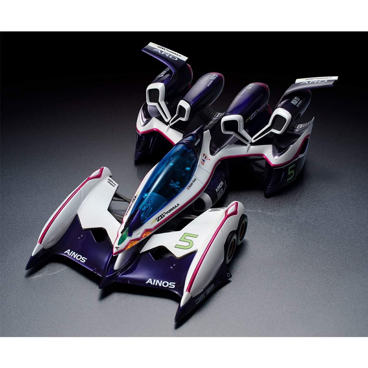 Megahouse GPX Cyber Formula Sin AN-21 Deluxe - Action Figure Variabile 17,8 Cm, PVC
