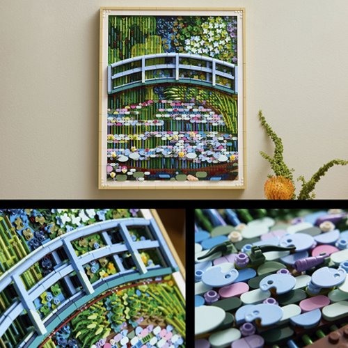 LEGO Art 31220 Claude Monet – Bridge over a Pond of Water Lilies