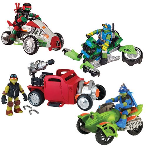 TMNT Vehicle and Action Figure Pack Wave 4 Case