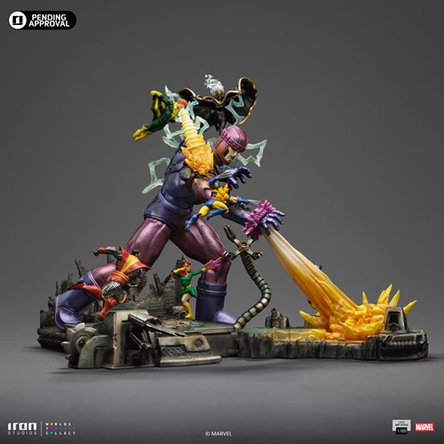 X-Men Danger Room 1:20 Demi Art Scale Limited Edition Diorama A Statue