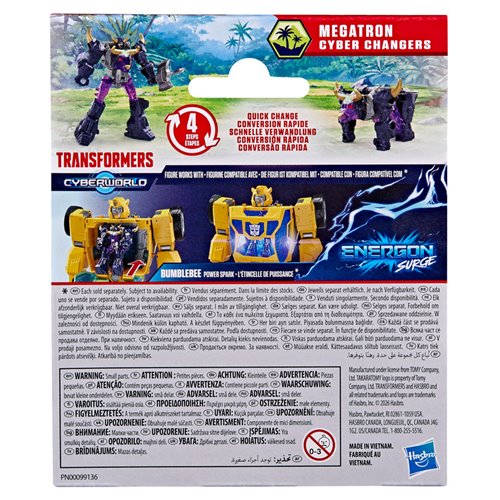 Transformers Cyberworld Megatron Cyber Changers Energon Surge