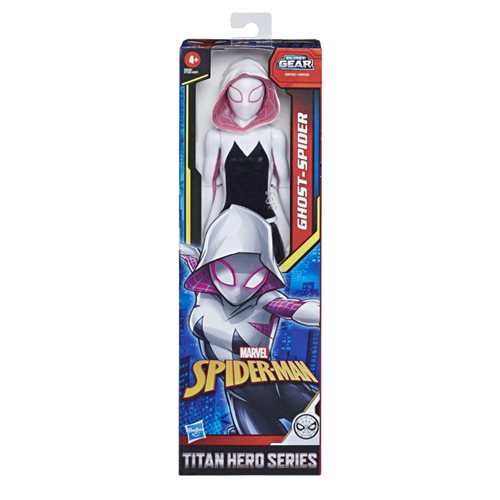 Spider-Man Web Warriors Titan Hero Series Ghost Spider 12-Inch Action Figure