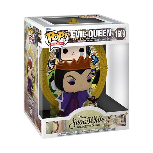 Disney Villains Evil Queen Stained Glass Deluxe Funko Pop! Vinyl Figure