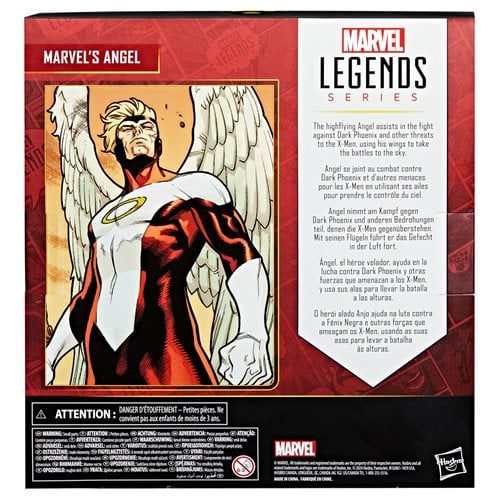 X-Men Marvel Legends Series Angel Deluxe 6-Inch Action Figure