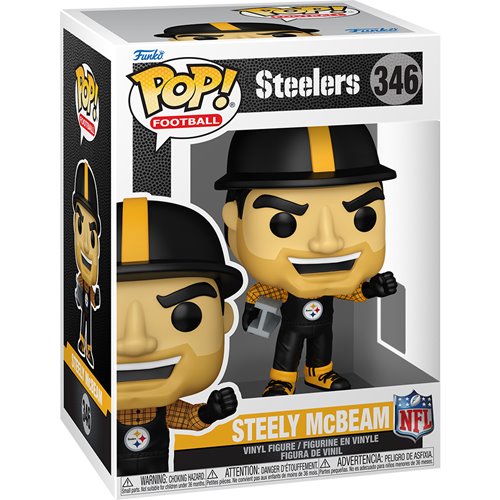 NFL Mascots Throwback Steelers Steely McBeam Funko Pop! Vinyl Figure
