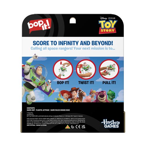 Toy Story Bop It! Disney Pixar Buzz Lightyear Edition Game