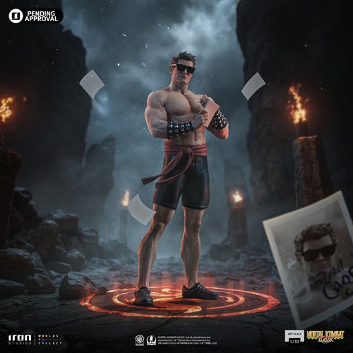 Mortal Kombat Klassic Johnny Cage 1:10 Art Scale Limited Edition Statue