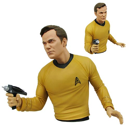 Star Trek Original Series Captain Kirk Bust Bank