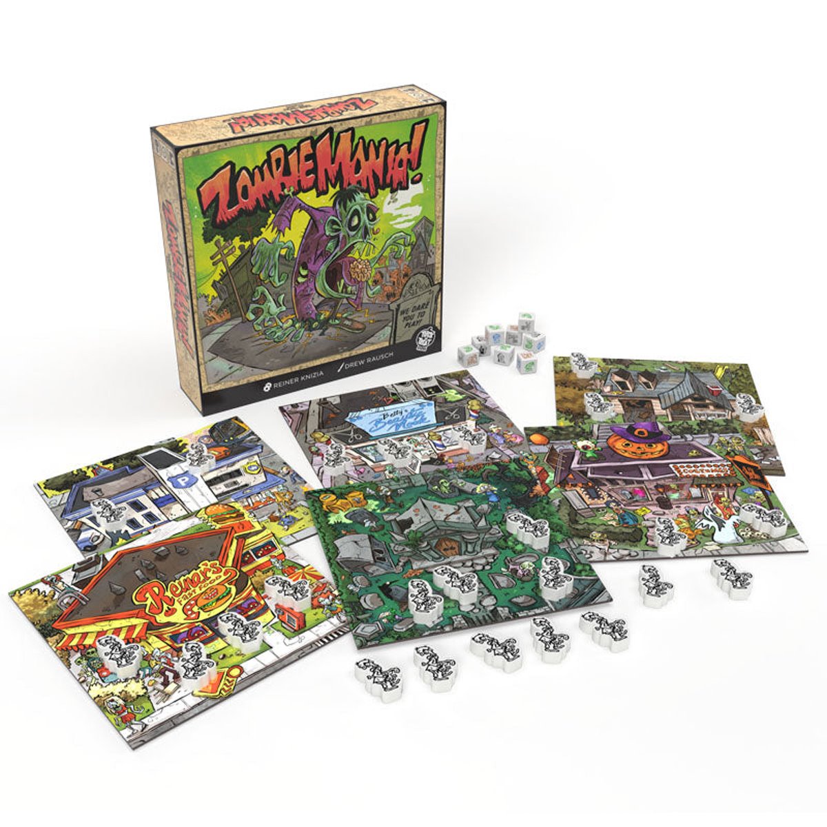 Zombie Mania Party Game - Entertainment Earth