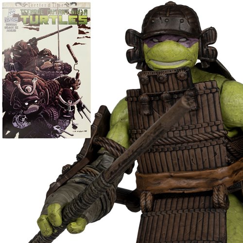 Teenage Mutant Ninja Turtles Page Punchers Wave 4 Donatello Turtles in Time 5-Inch Scale Action Figure with Comic