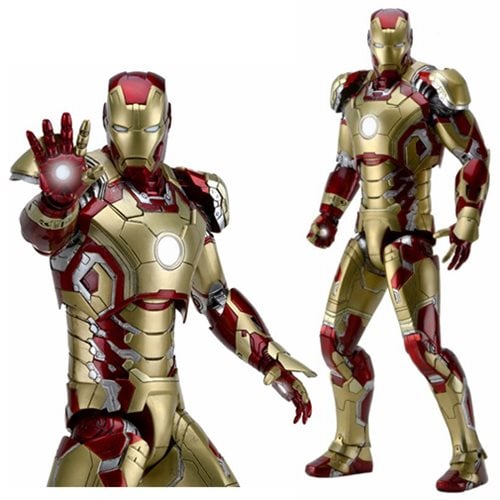 Iron Man 3 Mark 42 Armor 1:4 Scale Action Figure