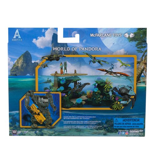 Avatar: The Way of Water AMP Suit with RDA Driver Action Figure 2-Pack