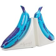 Andy Warhol Lustre Gloss Resin Blue Banana 10-Inch Bookends