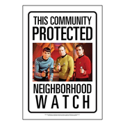 Star Trek Community Watch Tin Sign