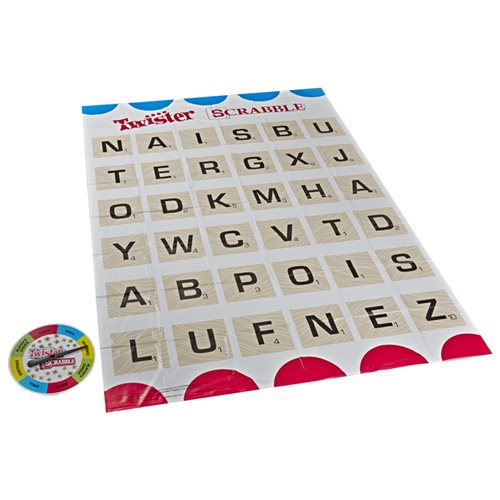 Twister Scrabble Party Game