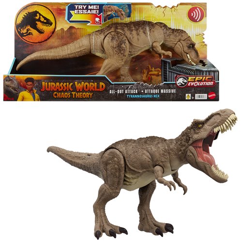Jurassic World All-Out Attack Tyrannosaurus Rex Action Figure