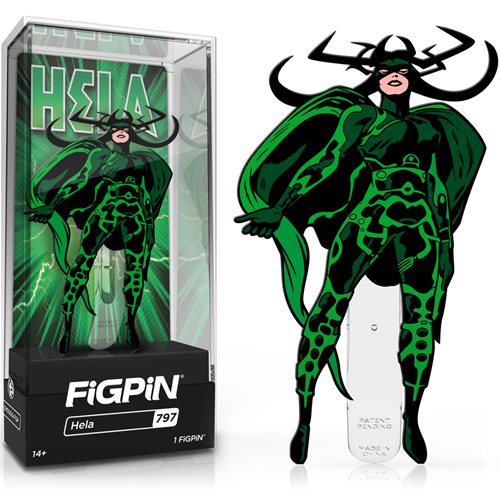 Marvel Villains Hela FiGPiN Classic 3-Inch Enamel Pin