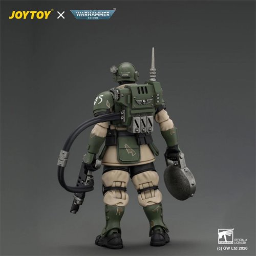 Joy Toy Warhammer 40,000 Astra Militarum Kasrkin 6 with Hot-shot Laspistol Action Figure