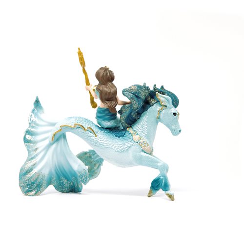 Bayala Mermaid Eyela Riding Underwater Horse Collectible Figure