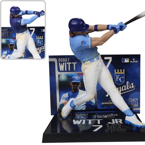 MLB SportsPicks Kansas City Royals Bobby Witt Jr. 7-Inch Posed Figure Case of 6