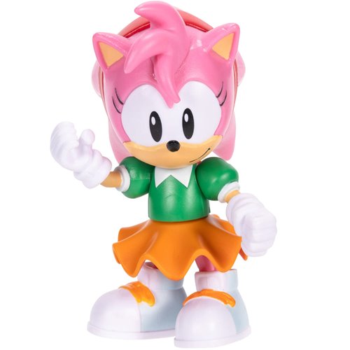 Sonic the Hedgehog Wave 19 Classic Amy with Super Ring 4-Inch Action Figure